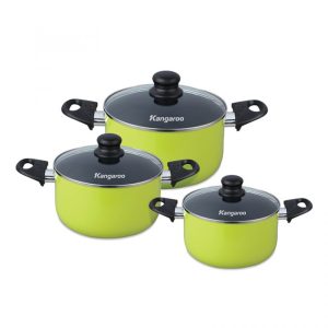 Bộ nồi nhôm Kangaroo KG993MX